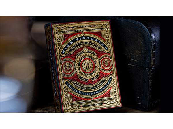 High Victorian (Red) Playing Cards by theory11