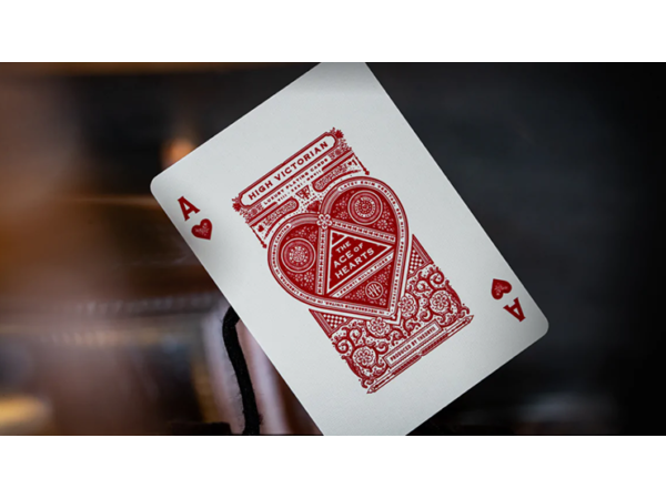 High Victorian (Red) Playing Cards by theory11