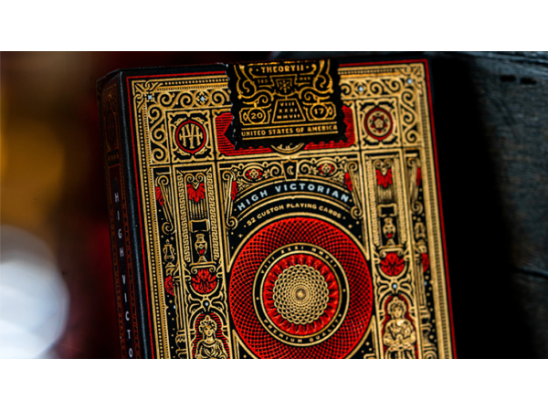 High Victorian (Red) Playing Cards by theory11
