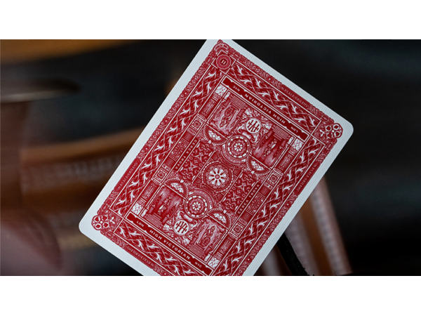 High Victorian (Red) Playing Cards by theory11