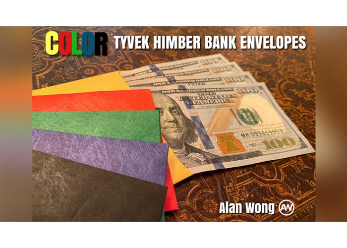 Tyvek Himber Bank Envelope COLOR SET by Alan Wong
