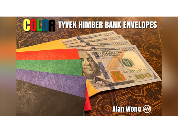 Tyvek Himber Bank Envelope COLOR SET by Alan Wong
