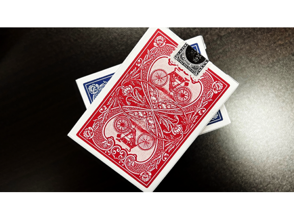 Bicycle Foil AutoBike No. 1 (Red) Playing Cards