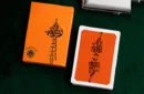 ACE FULTON'S 10 YEAR ANNIVERSARY SUNSET ORANGE PLAYING CARDS – Image 5