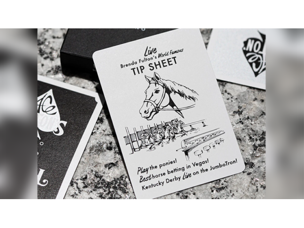Ace Fulton's Casino (Black) Playing Cards by Dan & Dave