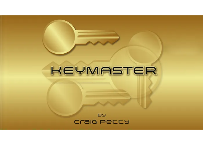 Keymaster (Gimmicks and Online Instructions) by Craig Petty - Trick
