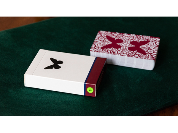 Oneway Butterfly Playing Cards Version 2 (Red) by Ondrej Psenicka
