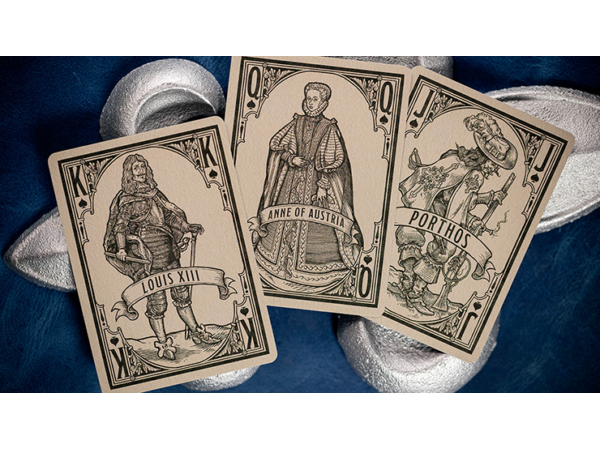 3 Musketeer Playing Cards by Kings Wild Project