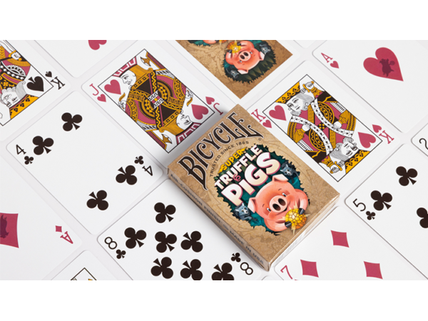Bicycle Super Truffle Pigs Playing Cards