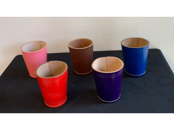 Leder Würfelbecher / Knobelbecher