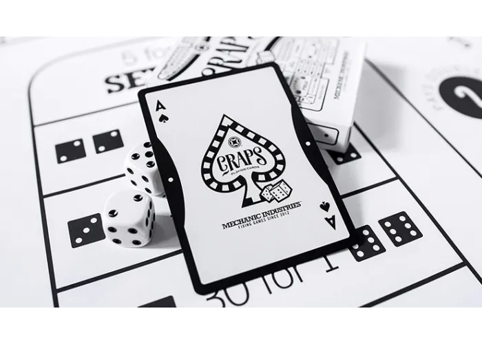 Craps Playing Cards (Gimmicks and Online Instructions) by Mechanic Industries