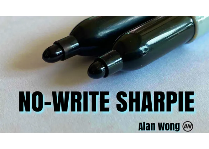 NO WRITE SHARPIE by Alan Wong