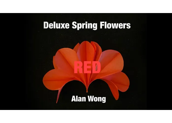 Deluxe Spring Flowers RED by Alan WOng