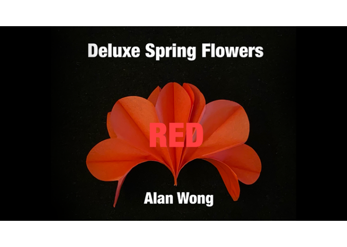 Deluxe Spring Flowers RED by Alan WOng