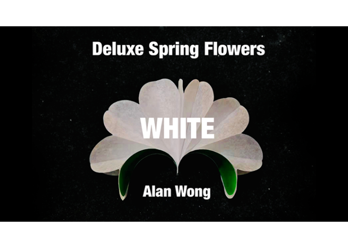 Deluxe Spring Flowers WHITE by Alan Wong
