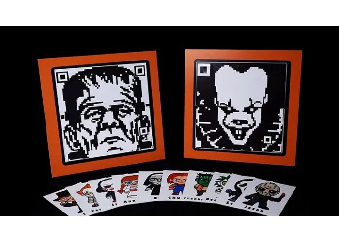QR HALLOWEEN PREDICTION PENNYWISE (Gimmicks and Online Instructions) by Gustavo Raley