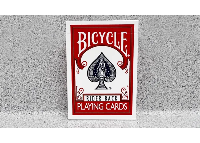 Bicycle 2 Faced Red (Mirror Deck Same on both sides) Playing Card