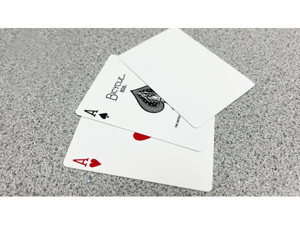 Bicycle 2 Faced Red (Mirror Deck Same on both sides) Playing Card