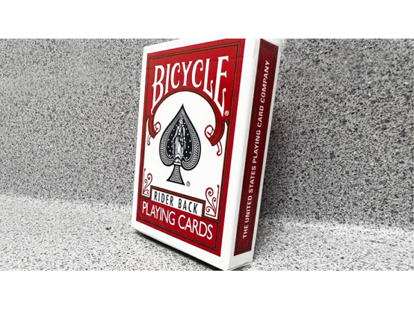 Bicycle 2 Faced Red (Mirror Deck Same on both sides) Playing Card