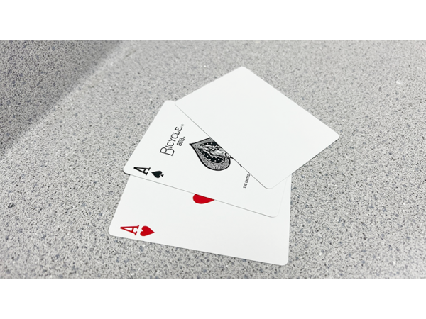 Bicycle 2 Faced Blue (Mirror Deck Same Both Sides) Playing Card