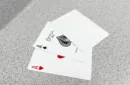 Bicycle 2 Faced Blue (Mirror Deck Same Both Sides) Playing Card – Image 2