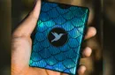 Marvelous Hummingbird Feathers (Blue) Playing Cards by Kellar – Image 1