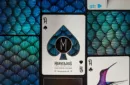 Marvelous Hummingbird Feathers (Blue) Playing Cards by Kellar – Image 8