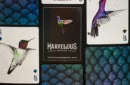 Marvelous Hummingbird Feathers (Blue) Playing Cards by Kellar – Image 10