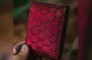 Marvelous Hummingbird Feathers (Red) Playing Cards by Kellar – Image 2