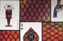 Marvelous Hummingbird Feathers (Red) Playing Cards by Kellar – Image 10