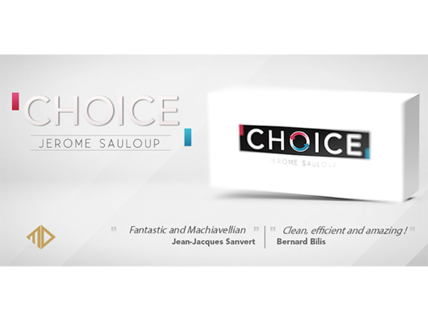Choice (Gimmicks and Online Instructions) by Jerome Sauloup and Magic Dream - Trick