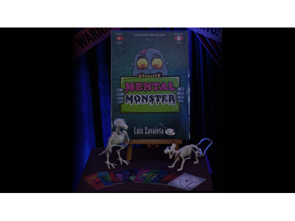MENTAL MONSTER (Gimmick and Online Instructions) by Luis Zavaleta