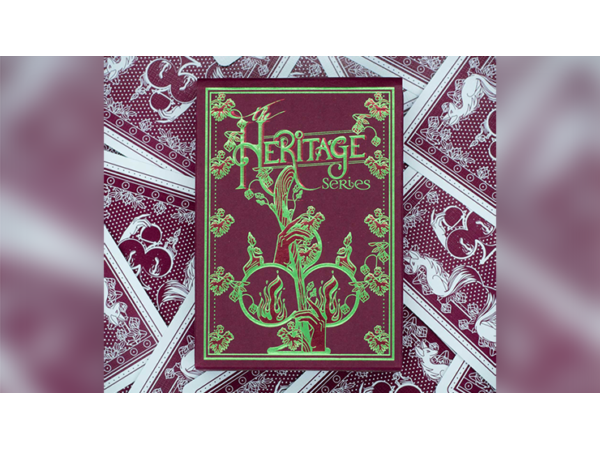 The Heritage Series Clubs Playing Cards