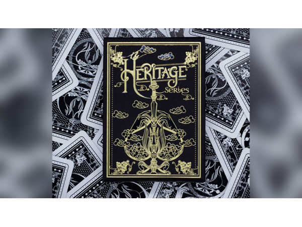 The Heritage Series Spades Playing Cards