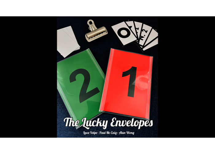 The Lucky Envelopes (Gimmicks and Online Instructions) by Luca Volpe, Paul McCaig,  and Alan Wong