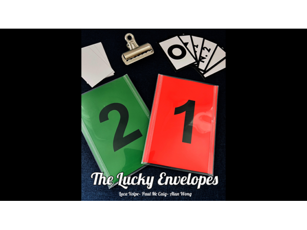 The Lucky Envelopes (Gimmicks and Online Instructions) by Luca Volpe, Paul McCaig,  and Alan Wong