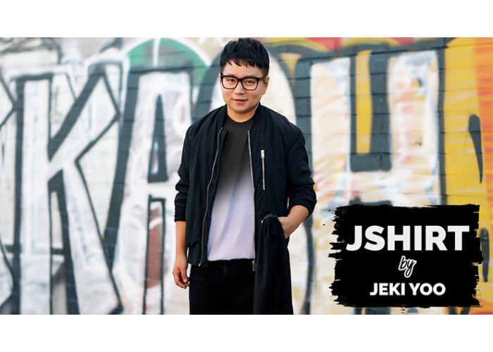 JSHIRT GRAY (Gimmicks and Online Instruction) by Jeki Yoo