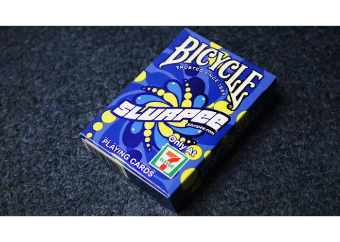Bicycle 7-Eleven Slurpee 2020 (Blue) Playing Cards
