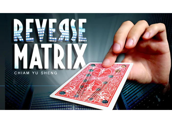 REVERSE MATRIX RED (Gimmicks and Online Instructions) by Chiam Yu Sheng