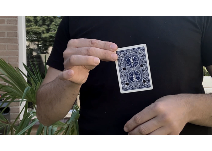 REVERSE MATRIX BLUE (Gimmicks and Online Instructions) by Chiam Yu Sheng