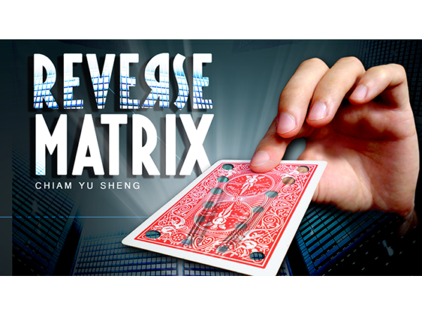 REVERSE MATRIX BLUE (Gimmicks and Online Instructions) by Chiam Yu Sheng