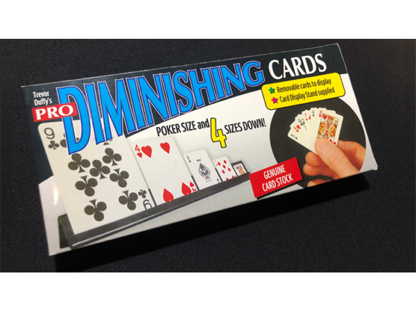 Pro Diminishing cards by Trevor Duffy
