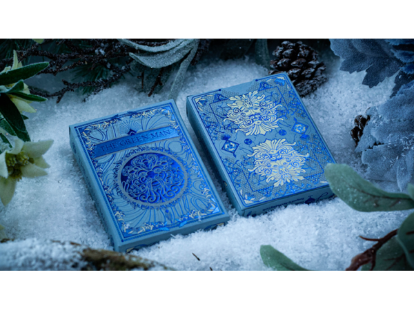 The Green Man Playing Cards (Winter) by Jocu