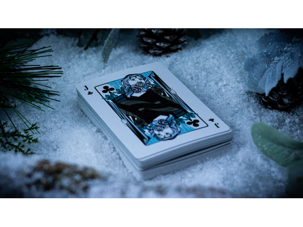 The Green Man Playing Cards (Winter) by Jocu