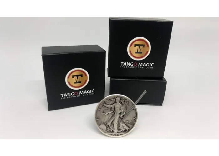Replica Walking Liberty Magnetic Coin (Gimmicks and Online Instructions) by Tango