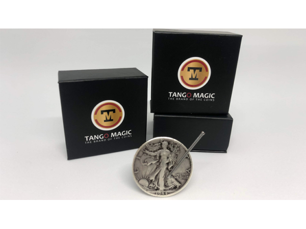 Replica Walking Liberty Magnetic Coin (Gimmicks and Online Instructions) by Tango