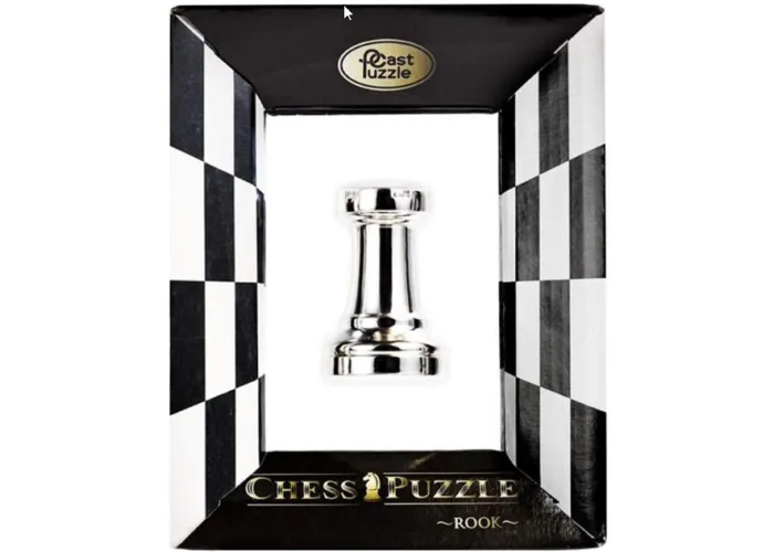 Chess Rook - Silver