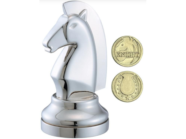 Chess Knight - Silver