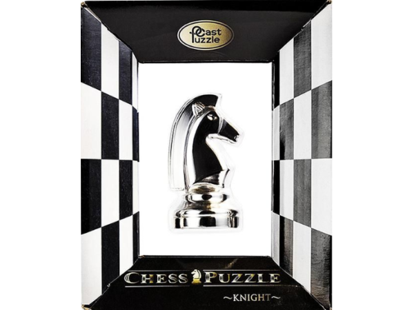 Chess Knight - Silver