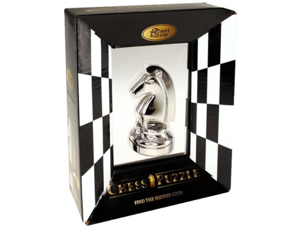 Chess Knight - Silver